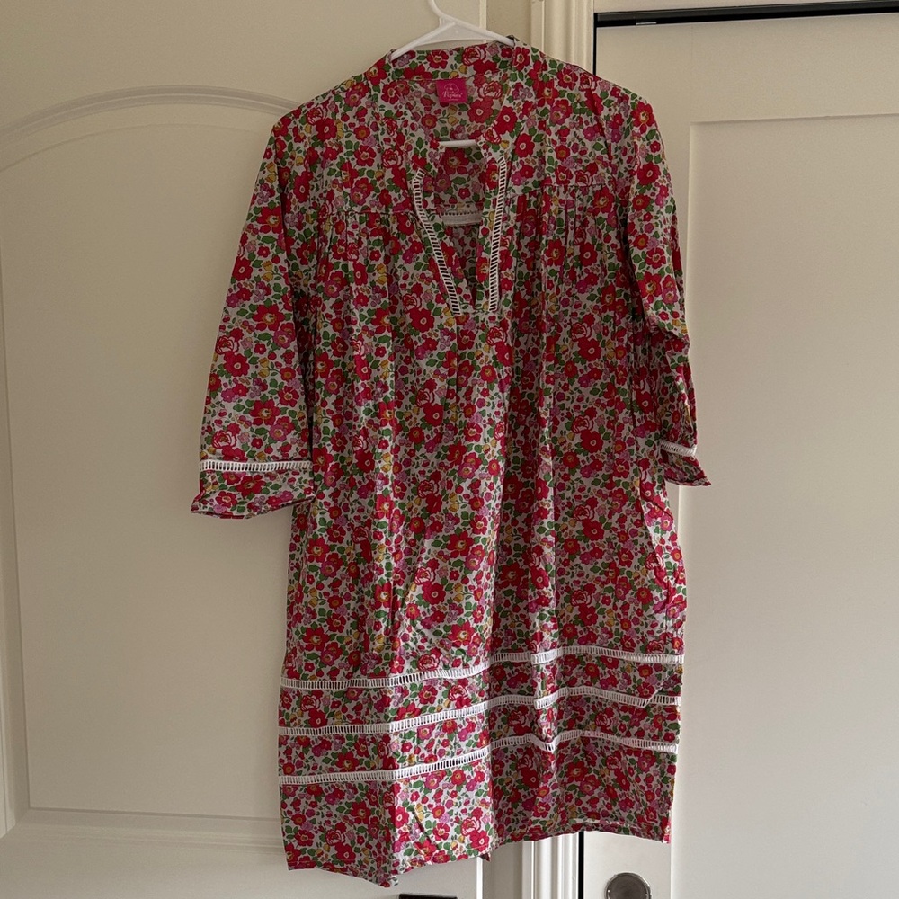 Popie’s Red Floral Island Dress
